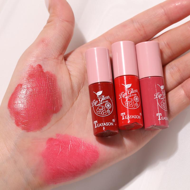 10Colors Pearlescent Lipstick Non-stick Waterproof Lip Glaze Long-lasting Matte Lip Gloss