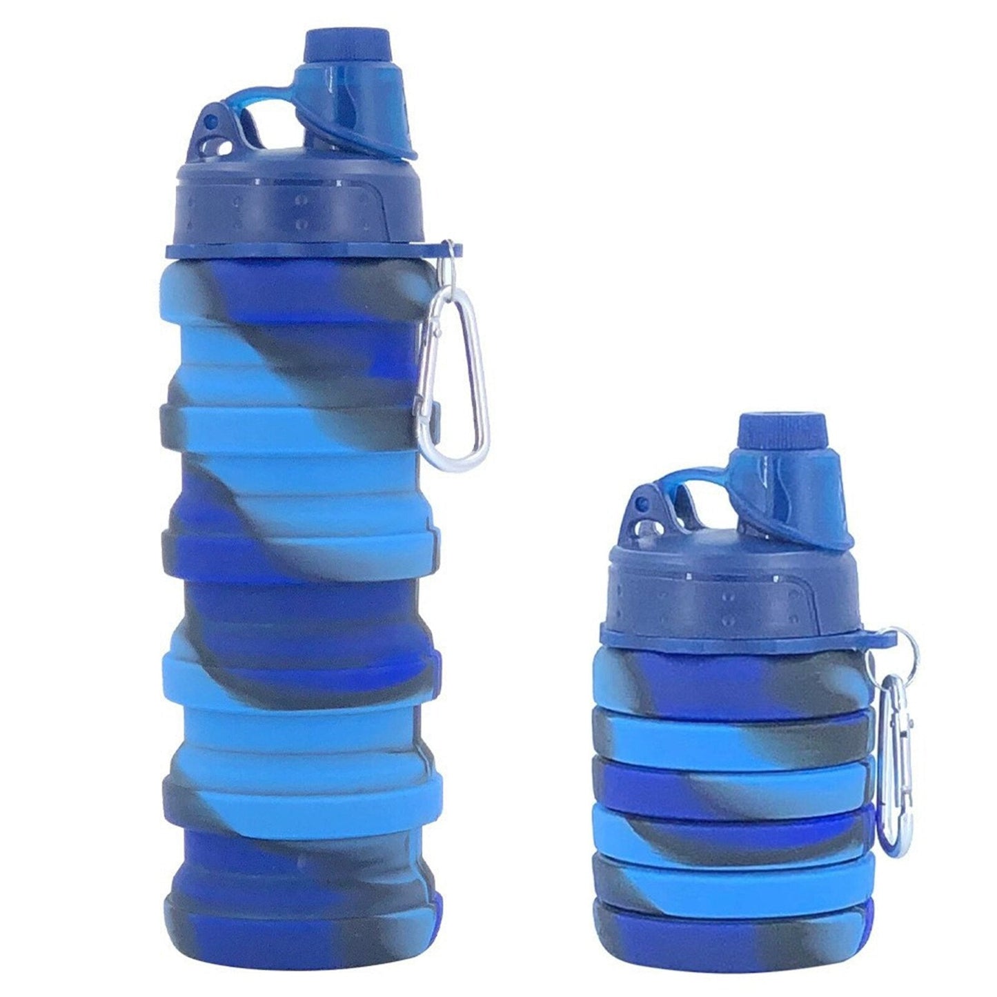 500ml Creative Foldable Silicone Water Bottle