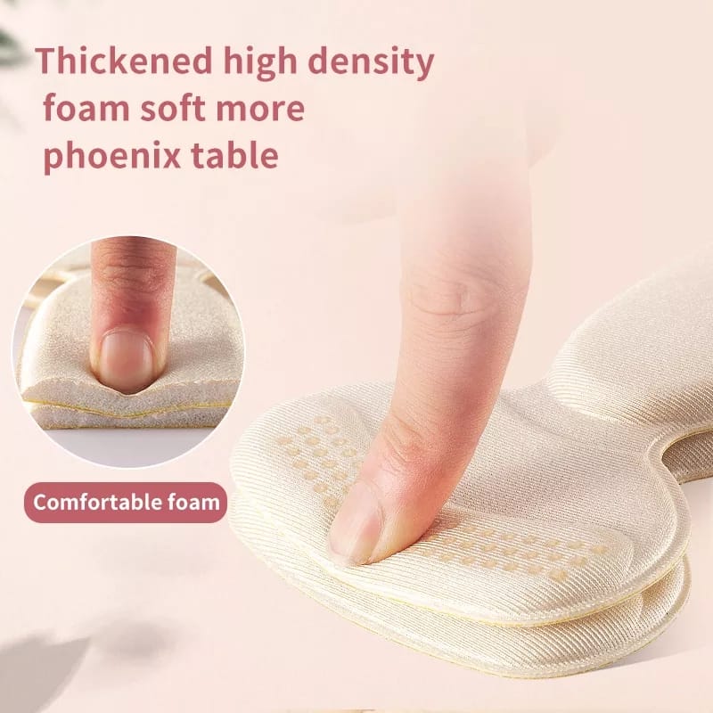 Shoe Insole Heel Cushion Pads Pack Of 2 Pair