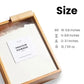 Wooden Cereal Storage Jar, Grain Food Bamboo Storage Container, Kitchen Food Storage Box Organizer