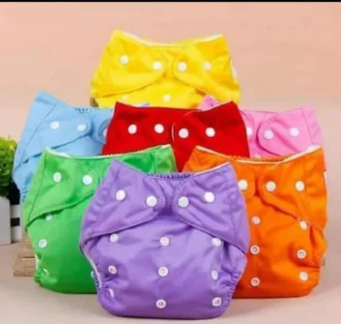 Reusable Washable Baby Diapers – Soft & Comfortable Cloth Nappies