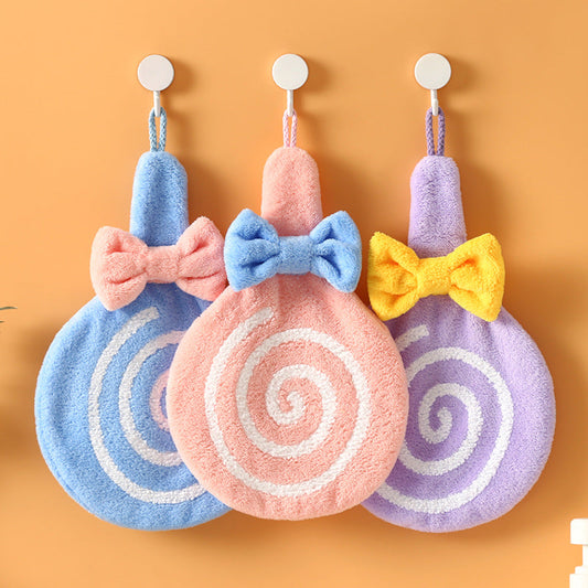 Candy Lollipop Shape Hand Cleaning Towel