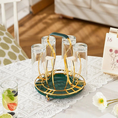 Luxury Round Glass Stand
