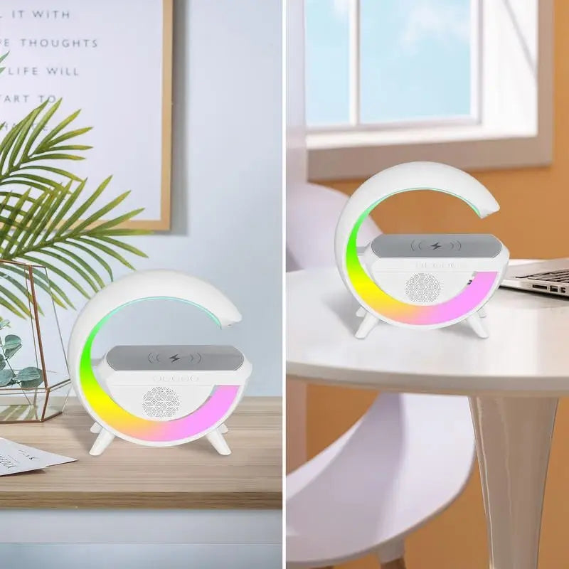 G Shape Bluetooth Speaker Lamp