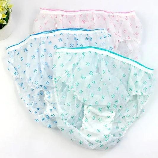 6pcs disposable period panties Say goodbye to leaks and discomfort with our disposable period panties! 😍