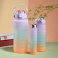 Motivational jumbo bottle 3pcs set with stickers