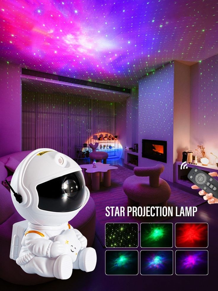 Galaxy Astronaut Night Lamp