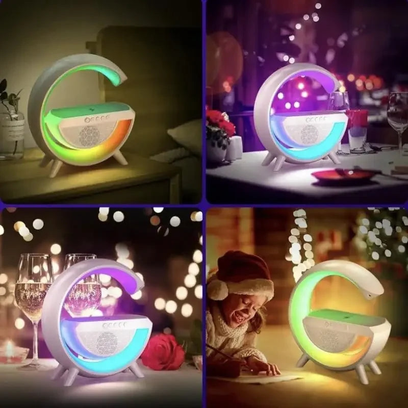 G Shape Bluetooth Speaker Lamp