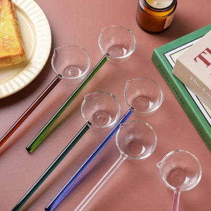 Long handle heat resistance tarka spoon