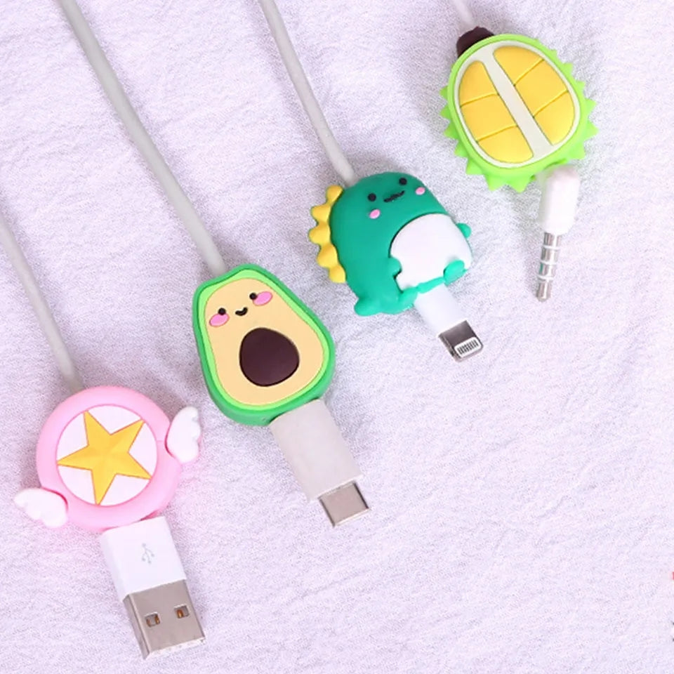 5pcs Charging cable protector