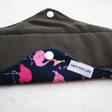 5pcs periods pad Say goodbye to disposable pads and hello to comfort with this waterproof cloth sanitary napkin