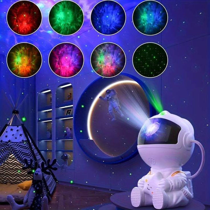 Galaxy Astronaut Night Lamp