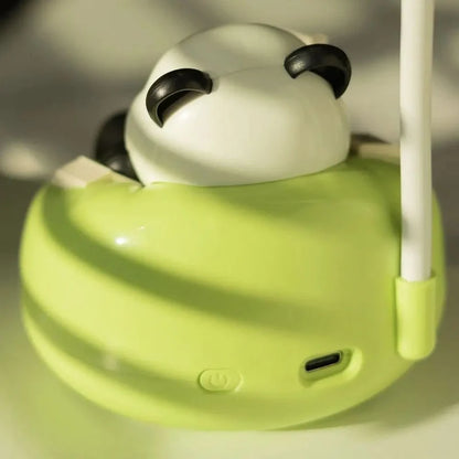 Cute Panda LED Desk Lamp with Phone Holder, Adorable Panda Reading Lamp, Adjustable Desk Lamp, Kids Study And Reading Table Light