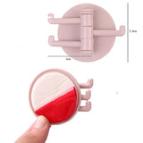 3 Pcs Rotating Adhesive Wall Hook