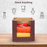 Shirt organizer storage boxes