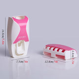 Creative Toothpaste Dispenser and Toothbrush Holder
