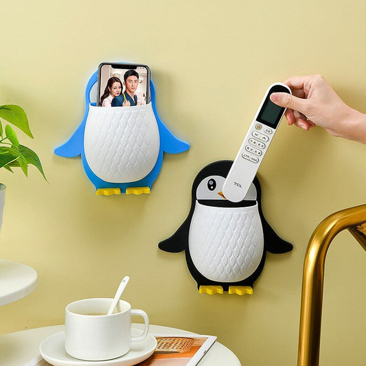 Cute Penguin Storage Holder Wall Mounted