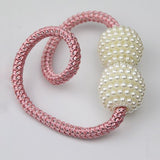 2 pcs Curtain Holding Pearl Magnetic Clip