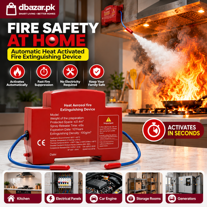 Automatic Fire Extinguisher Device
