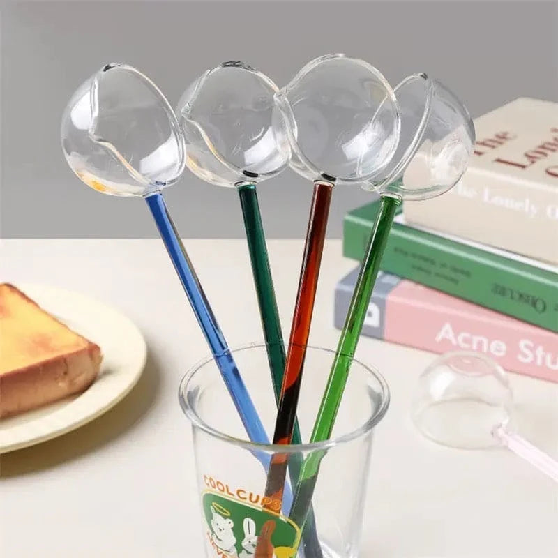 Long handle heat resistance tarka spoon