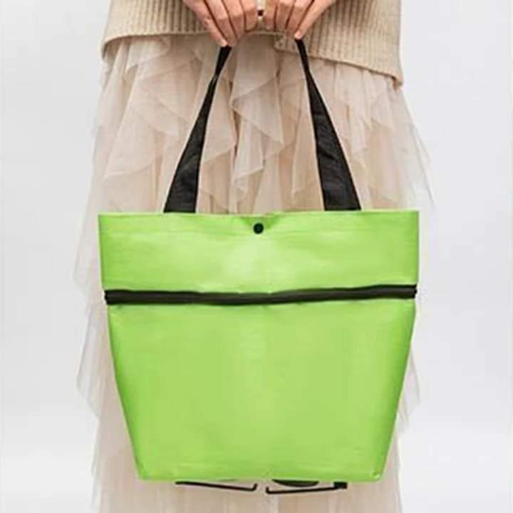Foldable Trolly Bag With Wheels