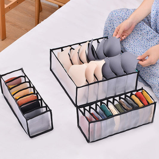 3pcs New Underwear Bra Organizer Storage Box