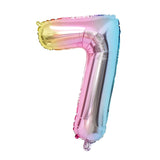 1Set Rainbow Unicorn Balloon