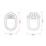 1PC Toothbrush Storage Rack Wall Suction Waterproof Gel Toothpaste and Shaver Holder