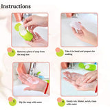 20PCS Portable Soap Paper Disposable Soap Paper