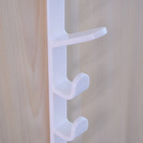 Plastic Home Storage Organization Hooks Rails Bedroom Door Hanger