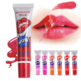 6 Colors Amazing Peel Off Liquid Lipstick Waterproof Long Lasting Lip Gloss Tint