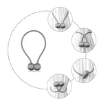 1Pc Magnetic Pearl Ball Curtain Tiebacks Tie