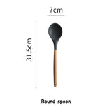 1Pcs/Set Silicone Cooking Utensils kitchen Accessories