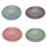 1Pcs Bathtub Supplies Drain Strainer Portable Silicone Sink Filter Hair Stopper Kitchen Accessories Bathroom Shower Drain Covers