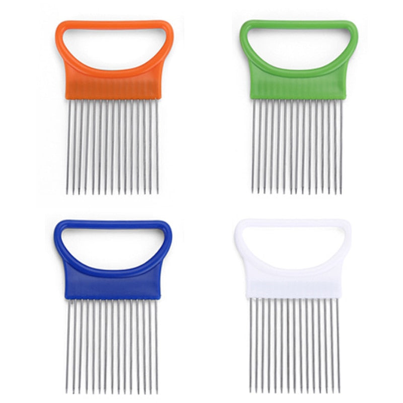 Tomato Onion Vegetables Slicer Cutting Aid Holder