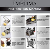 French Fry Cutter with 2 Blades Stainless Steel Potato Slicer Cutter