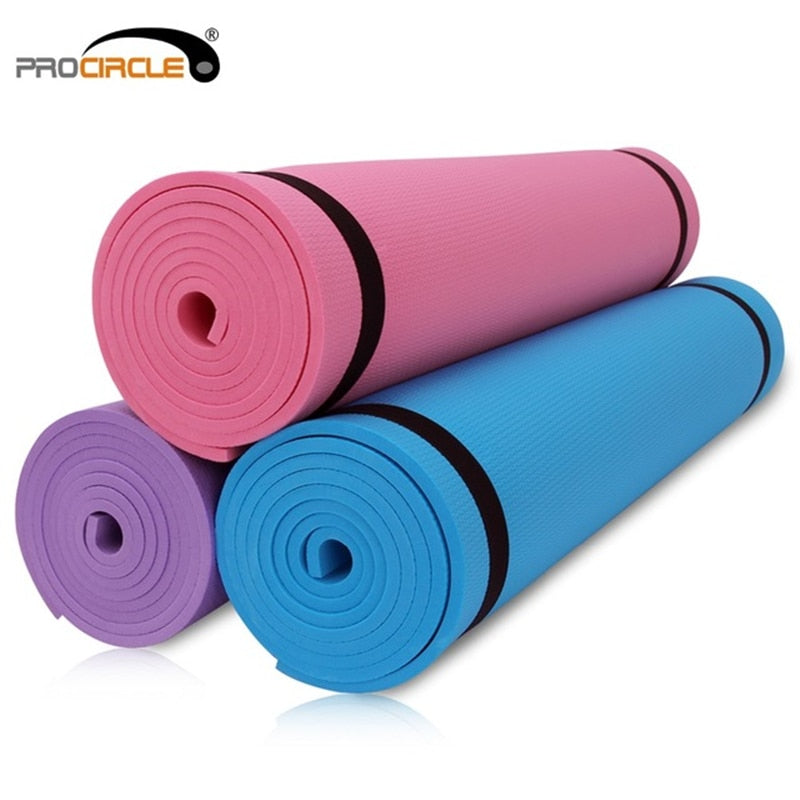 Yoga Mat 6MM Anti-skid Thick Sports Fitness Mat