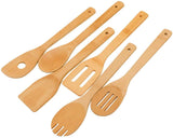6-Piece Bamboo Kitchen Utensil Set
