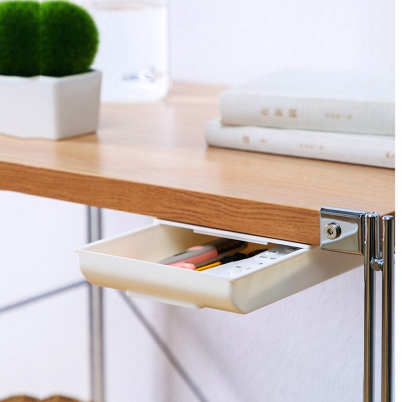 Hidden Table Pencil Tray Organizer