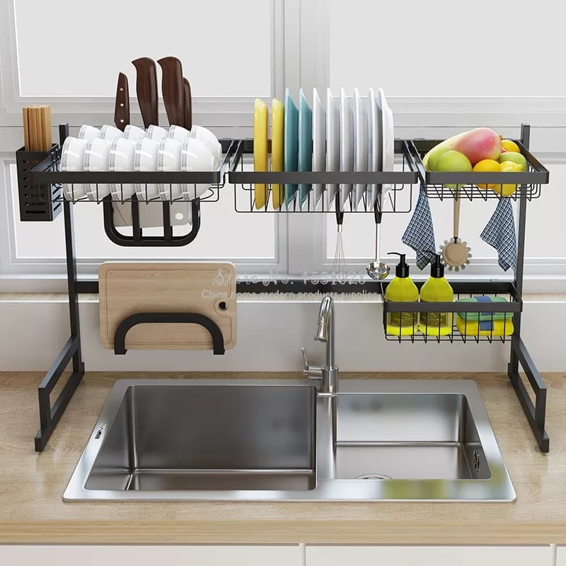 Kitchen Stainless steel sink drain Rack