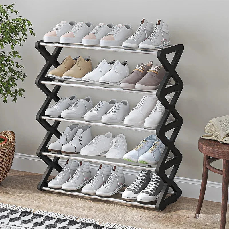 5/4 layer Zigzag waterproof material shoe rack