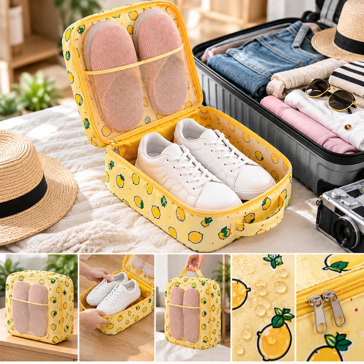 Smart Travel Shoe Organiser – Pack with Ease