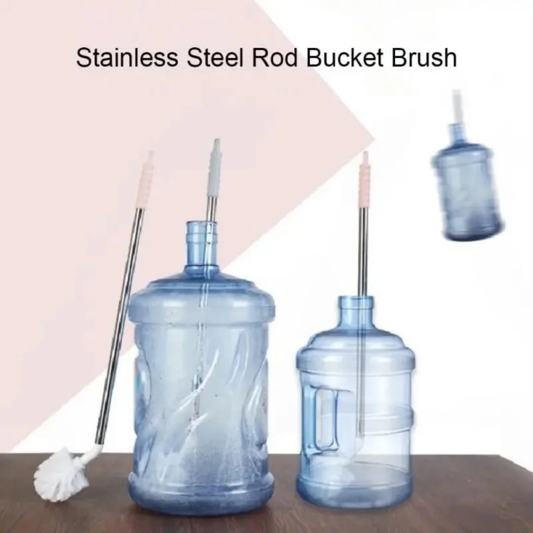 Long handle bottle cleaning brush
