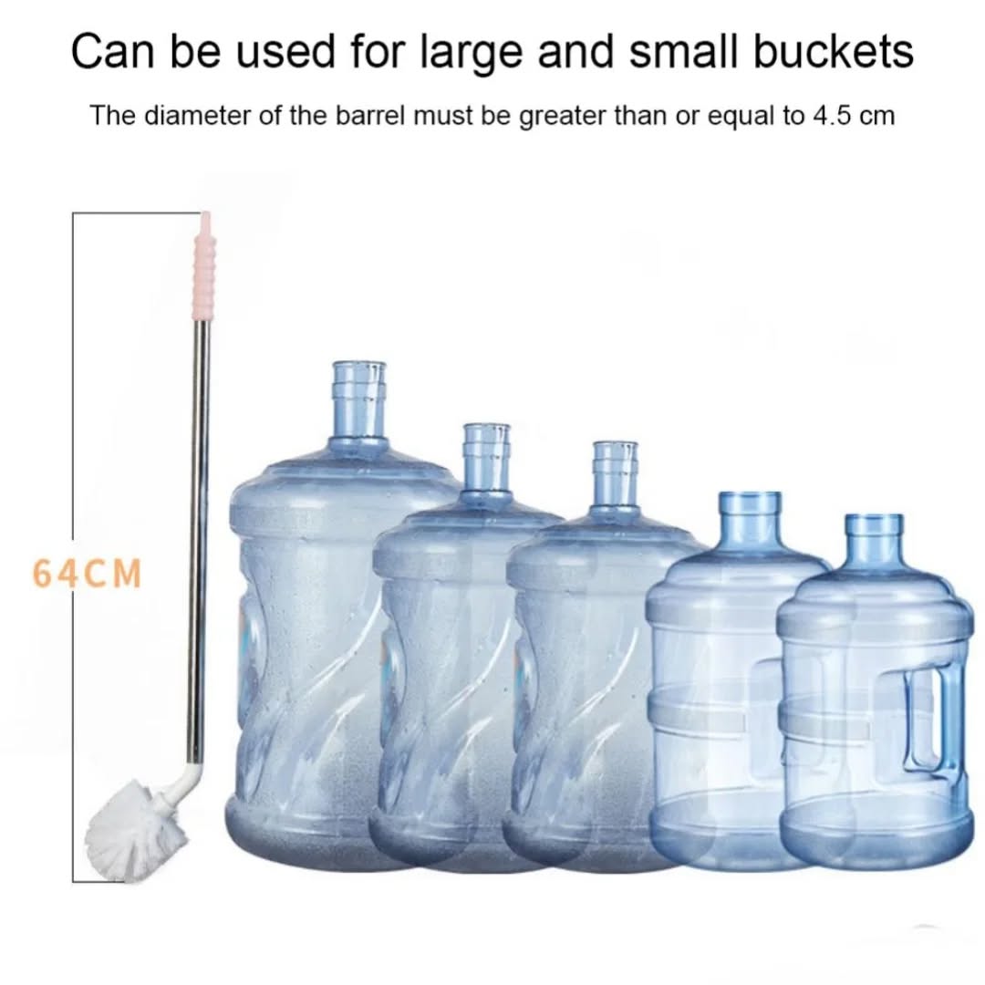 Long handle bottle cleaning brush