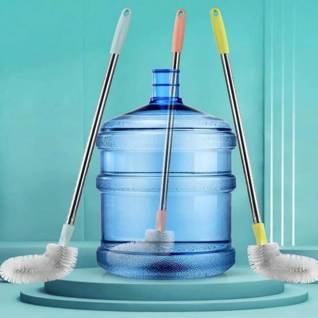 Long handle bottle cleaning brush
