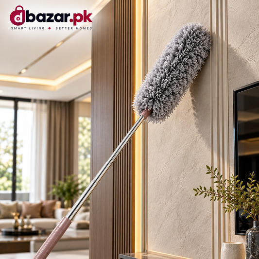 6FT Extendable Microfiber Duster – Washable