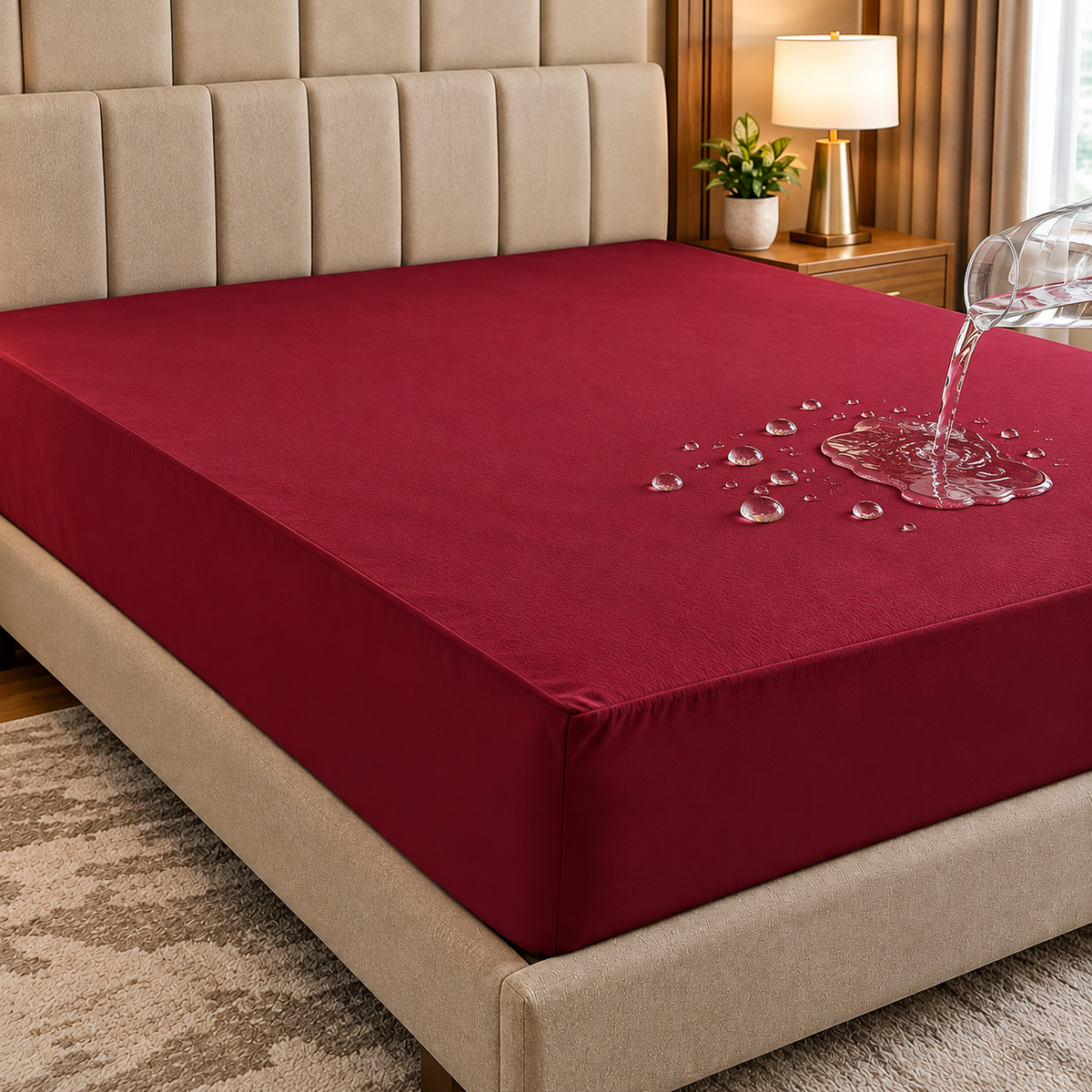 Waterproof Mattress Cover King Size – Cotton Jersey