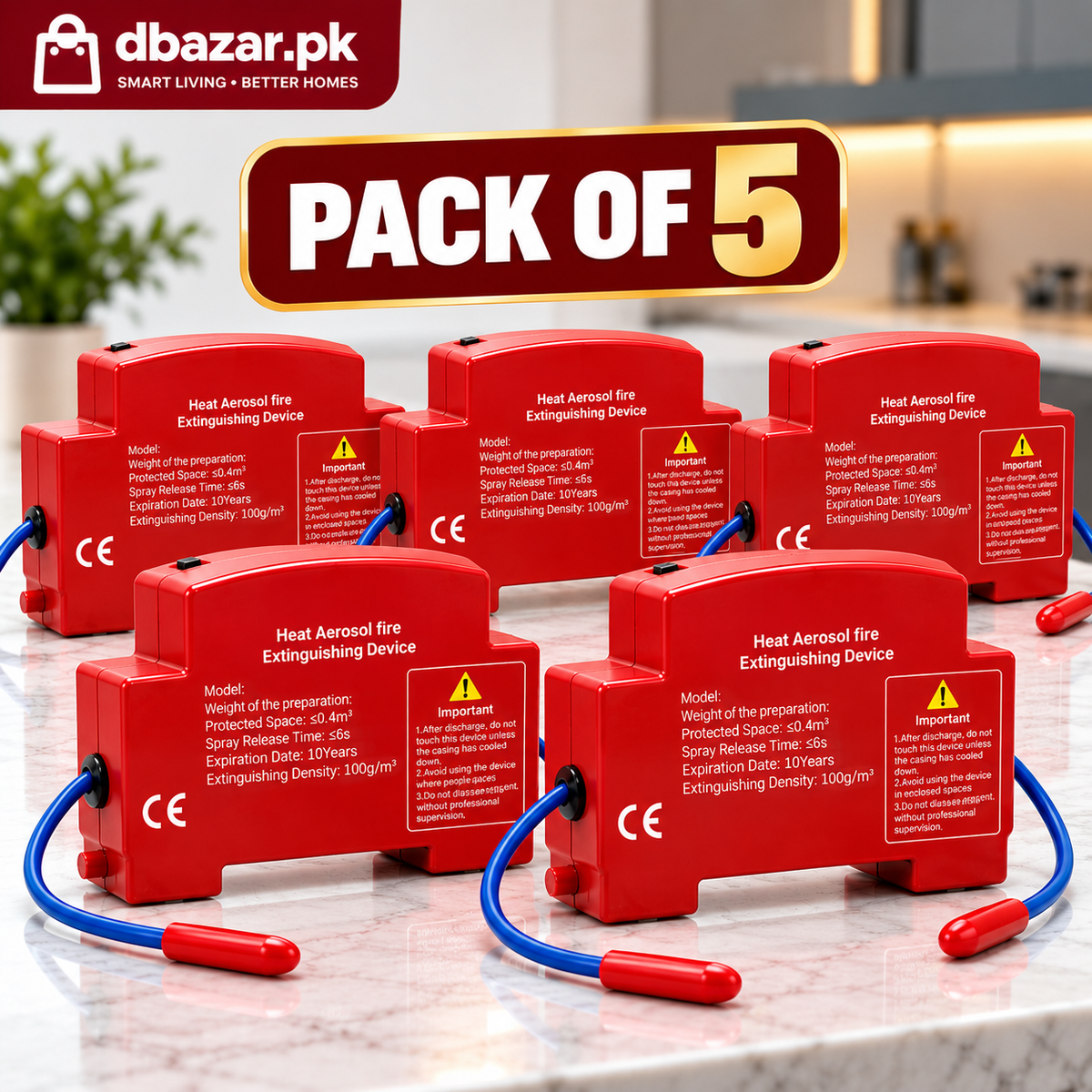 Automatic Fire Extinguisher Device