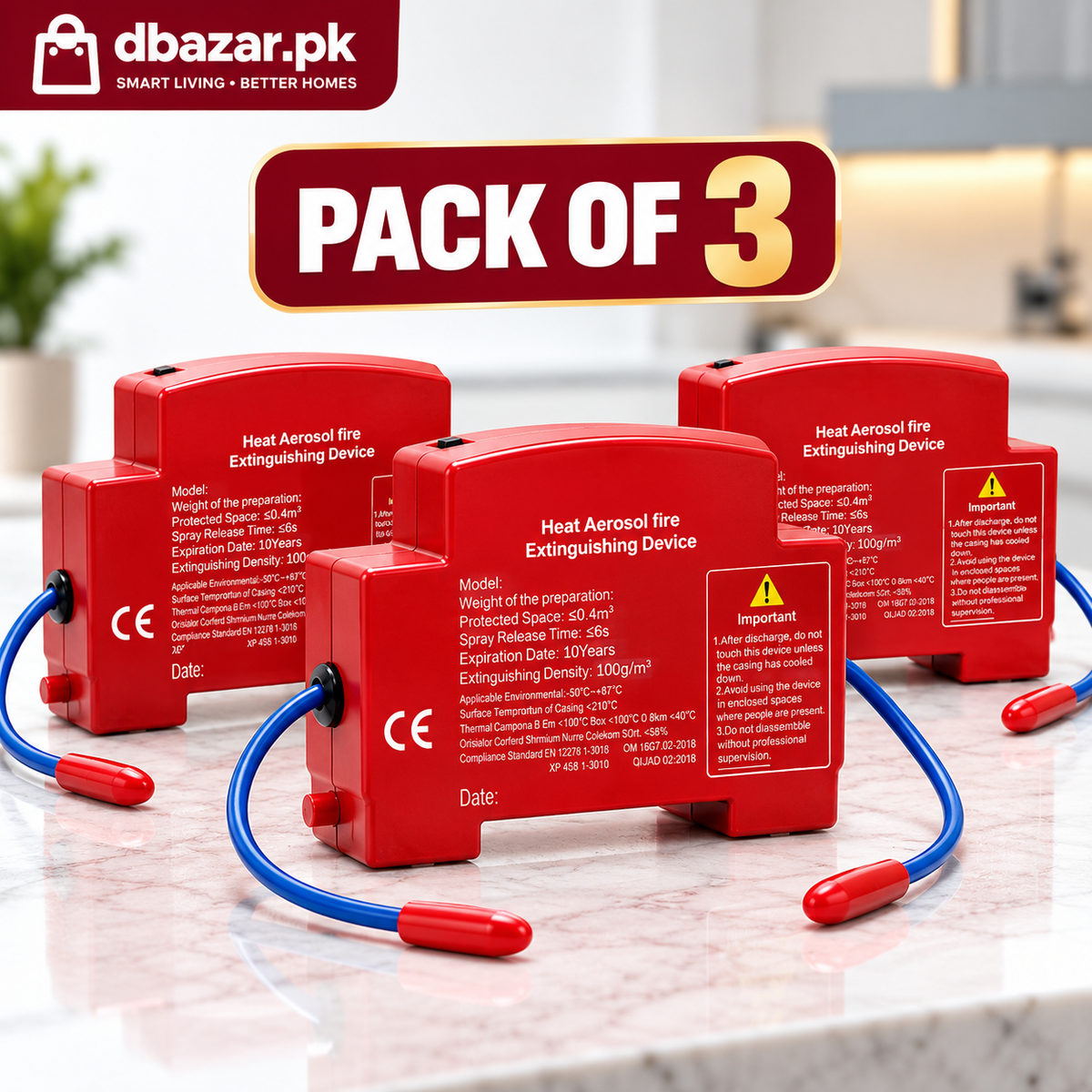 Automatic Fire Extinguisher Device
