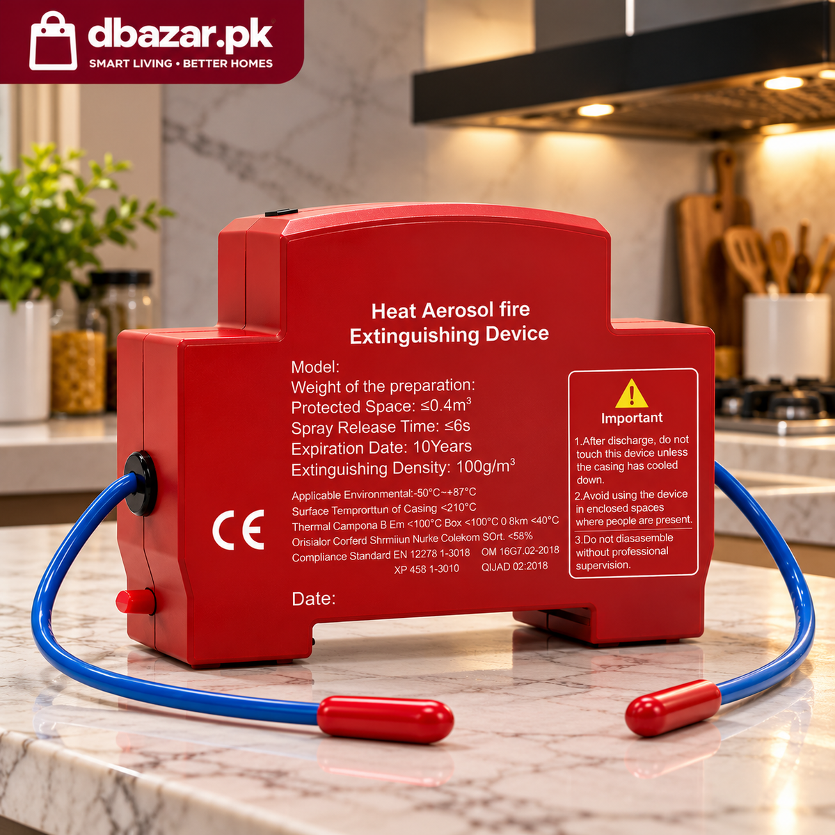 Automatic Fire Extinguisher Device
